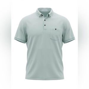 Ted Baker Mens Mint Green Polo Shirt size 5